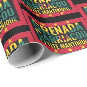 Grenada Carriacou Petit Martinique Wrapping Paper