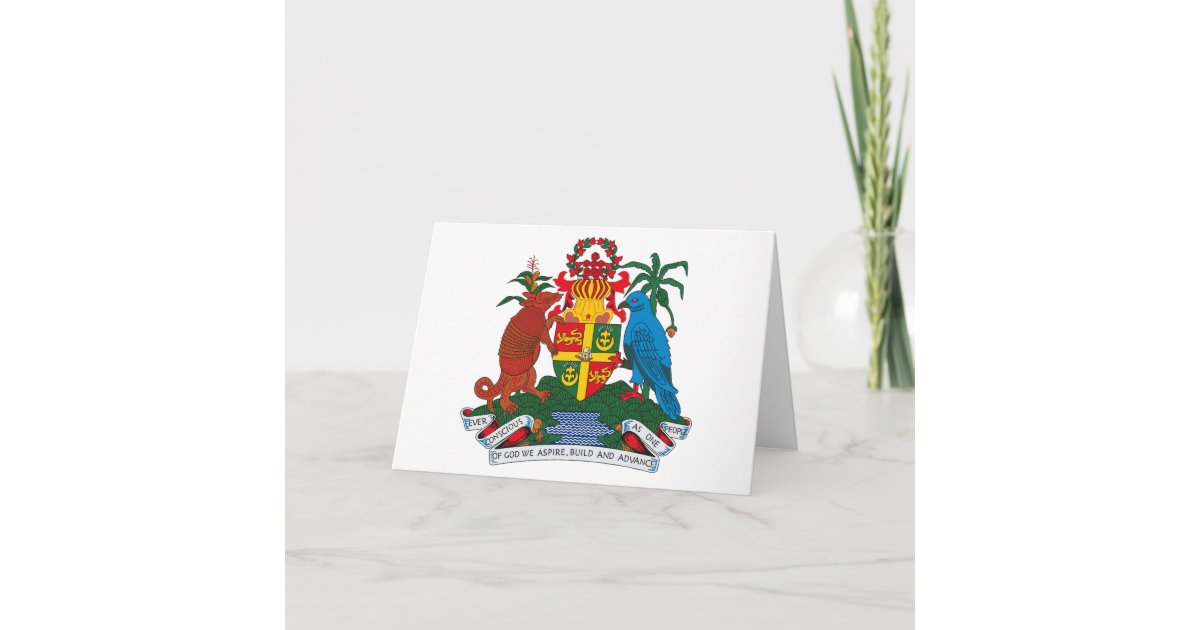 Grenada Coat of Arms Greeting Card Zazzle