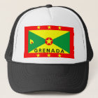 grenada country flag symbol name text