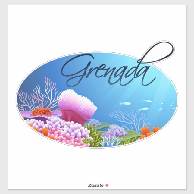 Grenada decal (Sheet)