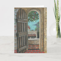 Grenada Doorway Holiday Card