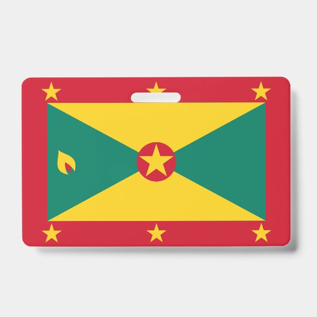 Grenada flag badge (Front)
