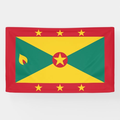 Grenada Flag Banner