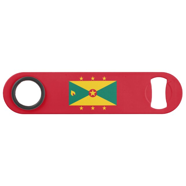 Grenada Flag Bar Key (Front (Horizontal))