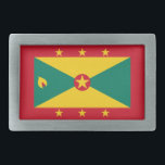 Grenada Flag Belt Buckle<br><div class="desc">Patriotic flag of Grenada.</div>