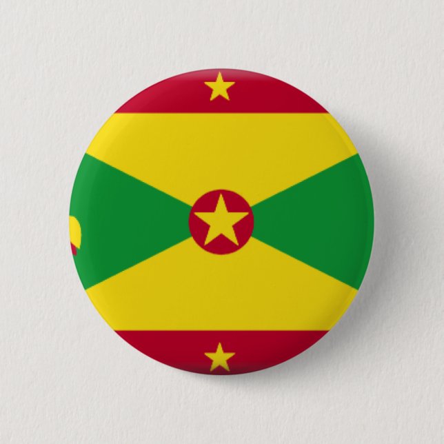 Grenada Flag Button (Front)