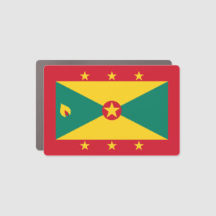 Grenada Flag Car Magnet