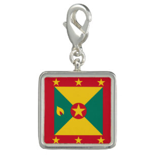 Grenada flag charm