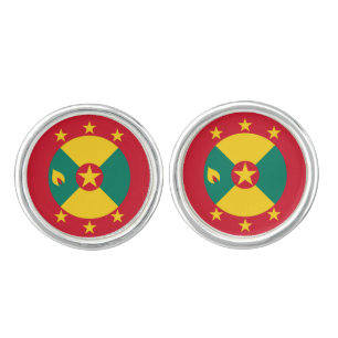 Grenada flag cufflinks