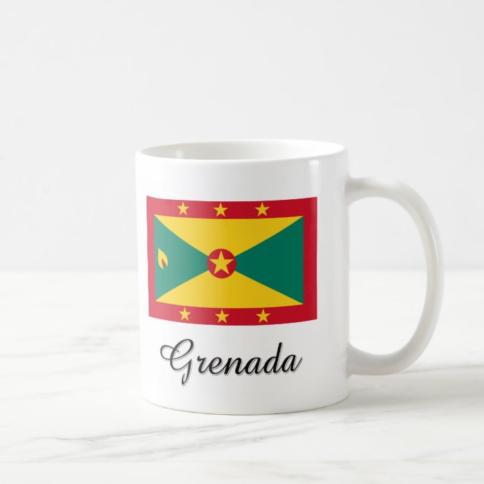 Grenada Flag Design Mug