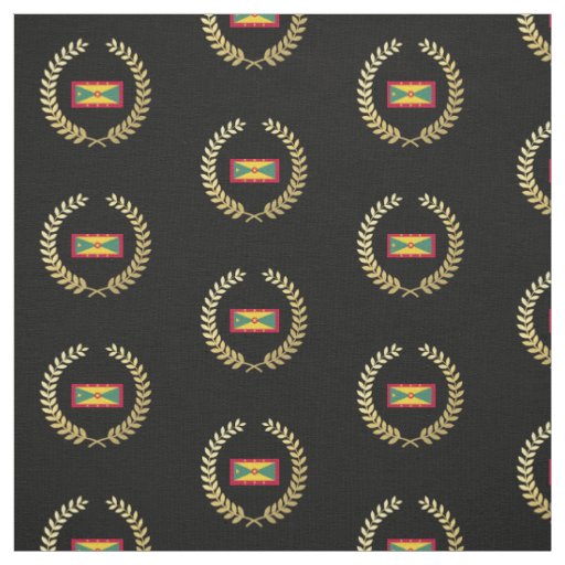 Grenada Flag Fabric