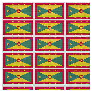 Grenada Flag Fabric