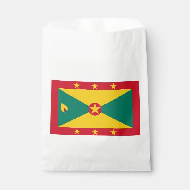 Grenada Flag Favor Bag (Front)