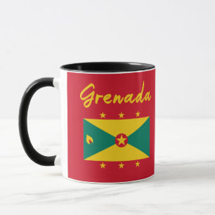 Grenada Flag Grenadian Caribbean Carnival Mas Mug