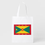 Grenada Flag Grocery Bag