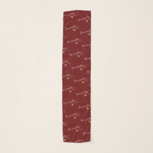 Grenada Flag Heart, Grenadian Scarf