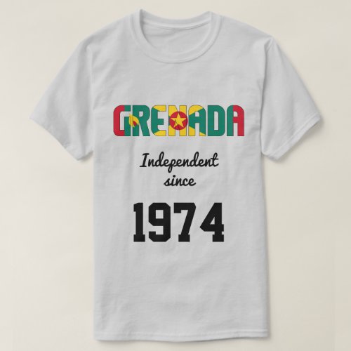 Grenada Flag Independence Celebration T_Shirt