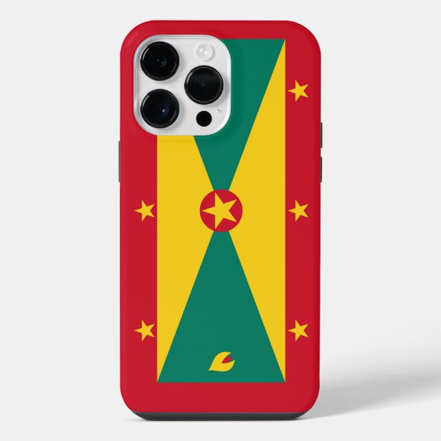 Grenada flag iphone case (Back)