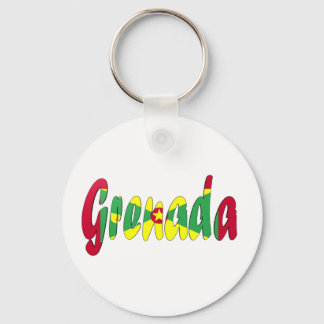 Grenada Flag Keychain