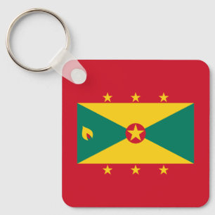 Grenada Flag Keychain