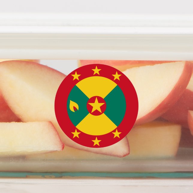 Grenada flag kids' labels (Affixed)