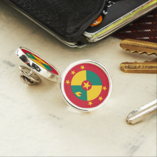 Grenada flag lapel pin
