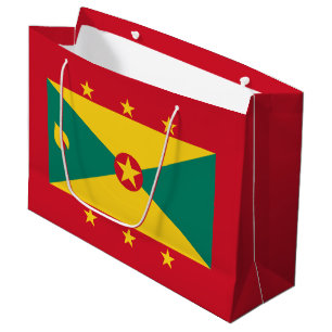 Grenada Flag Large Gift Bag