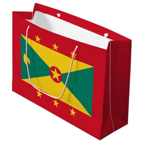 Grenada Flag Large Gift Bag