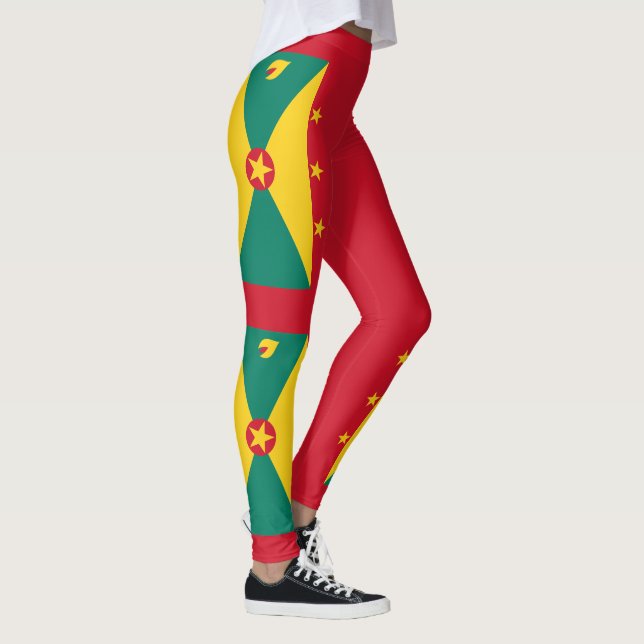 Grenada Flag Leggings (Right)