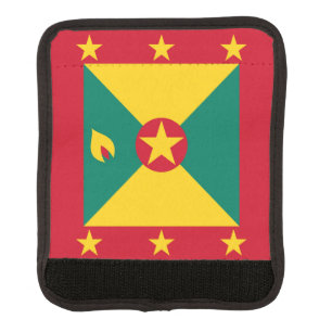 Grenada flag luggage handle wrap