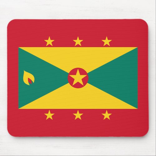 Grenada Flag Mouse Pad