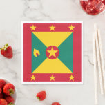 Grenada flag napkins