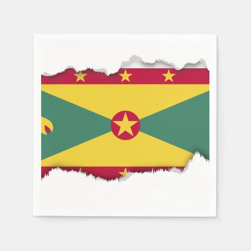 Grenada Flag Napkins