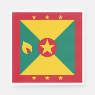 Grenada Flag Napkins