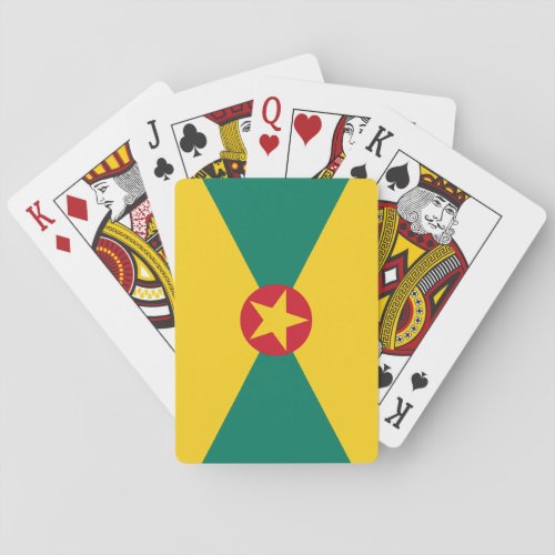 Grenada Flag Playing Cards