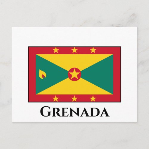 Grenada Flag Postcard