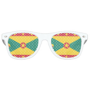 Grenada Flag Retro Sunglasses