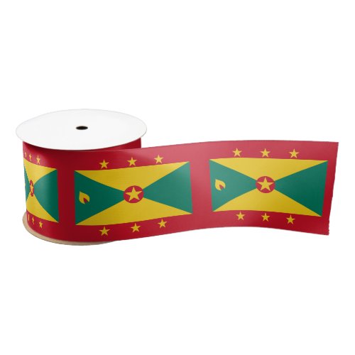 Grenada Flag Satin Ribbon