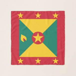 Grenada flag scarf