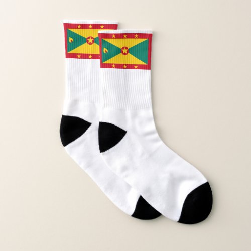 Grenada Flag Socks
