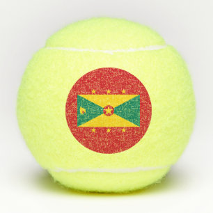 Grenada Flag Tennis Balls
