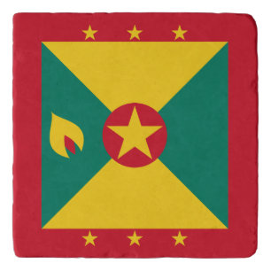 Grenada Flag Trivet