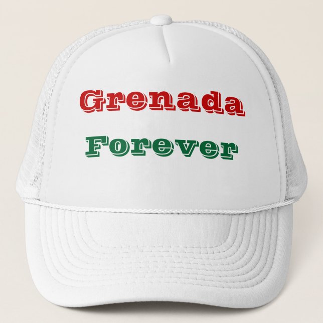 Grenada forever trucker hat (Front)