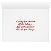 Grenada happy holidays (Inside Horizontal (Bottom))