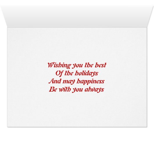 Grenada happy holidays (Inside Horizontal (Bottom))