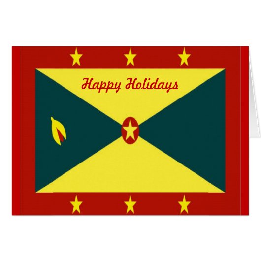 Grenada happy holidays (Front Horizontal)