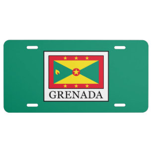 Grenada License Plate