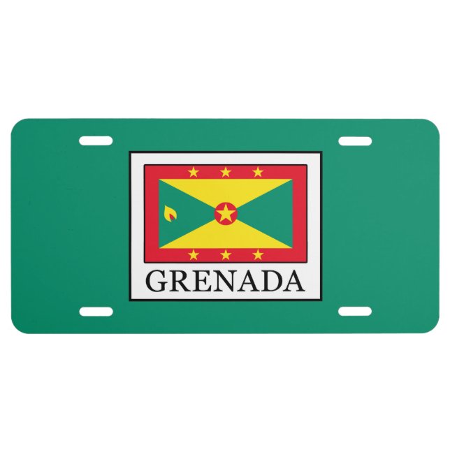 Grenada License Plate (Front)