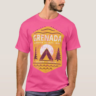 Grenada Mississippi Camping Souvenir Grenada T-Shirt