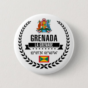 Grenada Pinback Button